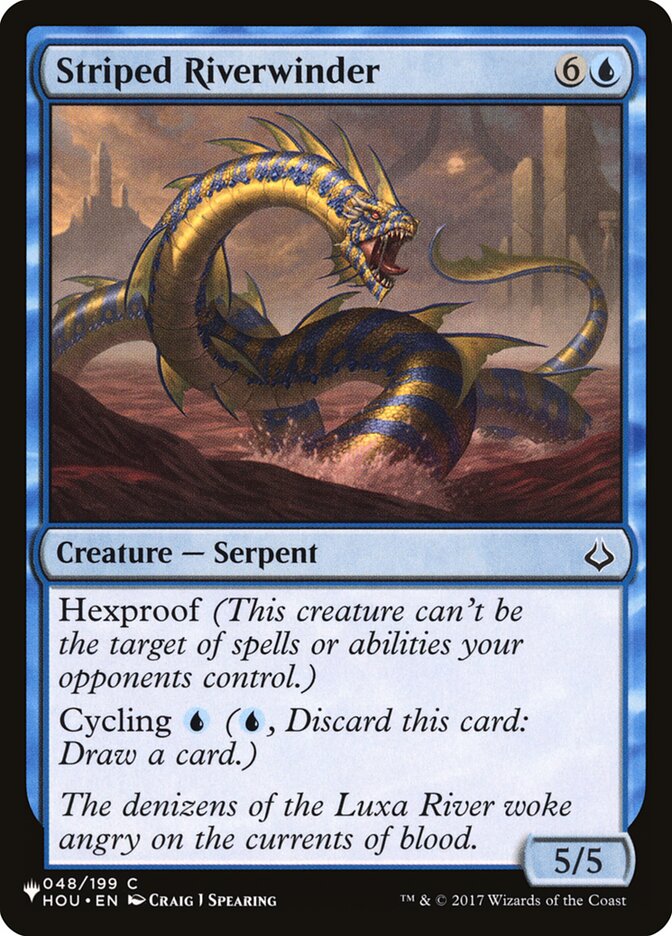 Striped Riverwinder card image