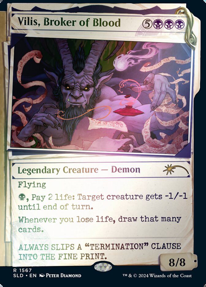 Vilis, Broker of Blood card image
