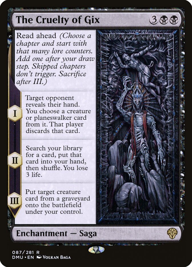 The Cruelty of Gix card image