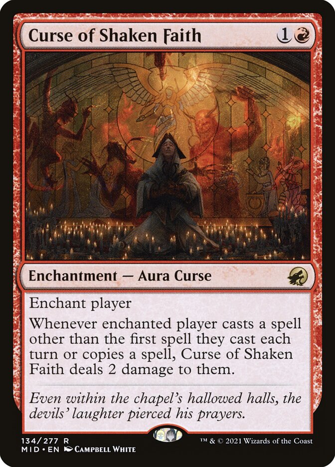 Curse of Shaken Faith card image