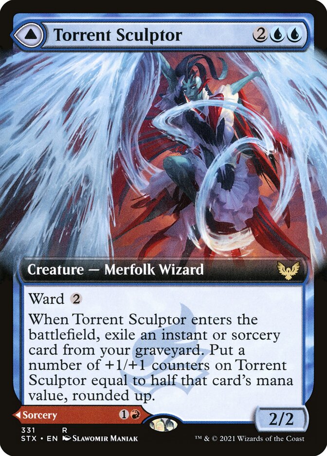 Torrent Sculptor // Flamethrower Sonata card image