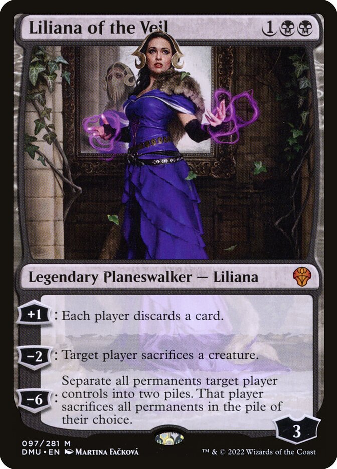 Liliana of the Veil card image