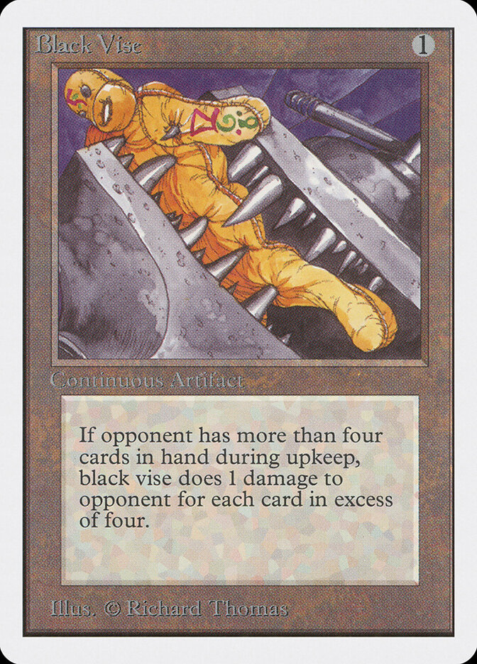 Black Vise card image