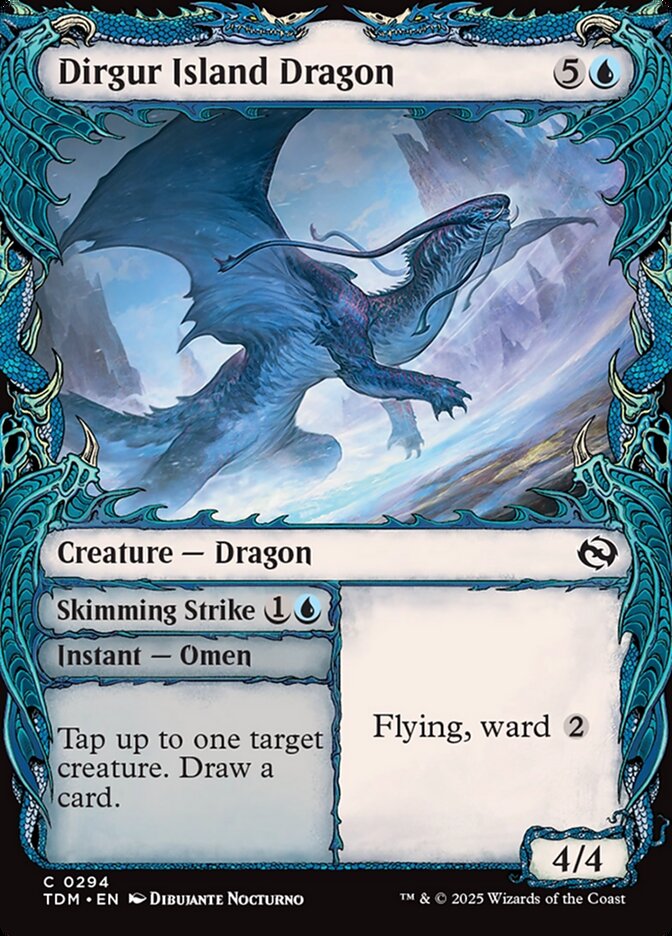 Dirgur Island Dragon // Skimming Strike card image