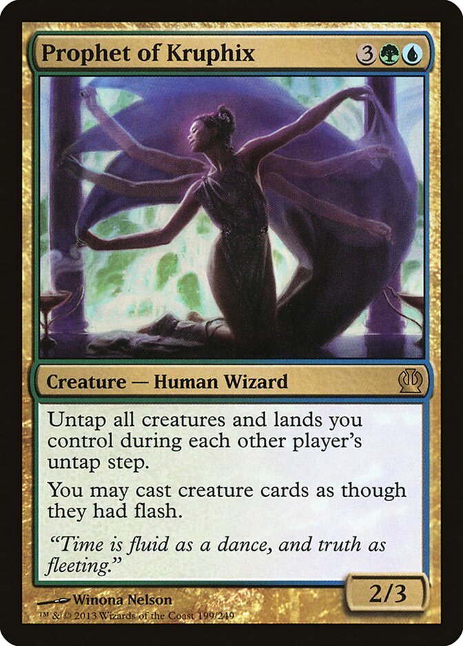 Prophet of Kruphix card image
