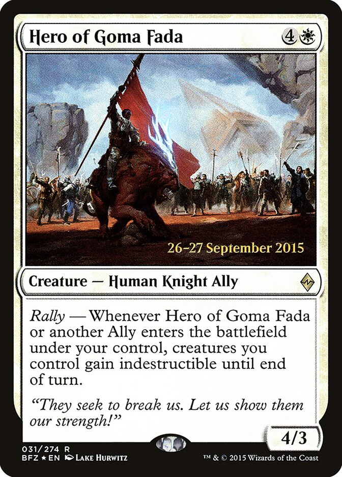 Hero of Goma Fada card image