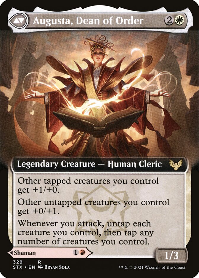Plargg, Dean of Chaos // Augusta, Dean of Order card image