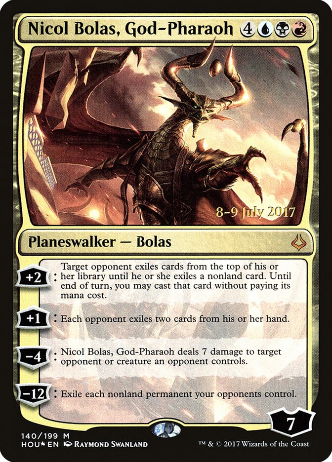Nicol Bolas, God-Pharaoh card image