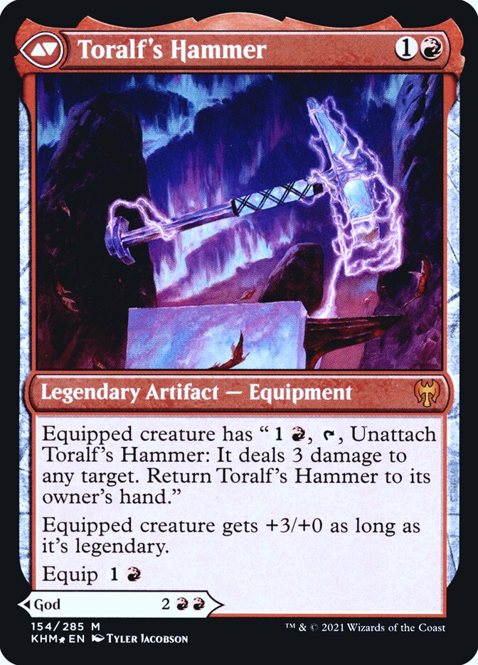 Toralf, God of Fury // Toralf's Hammer card image