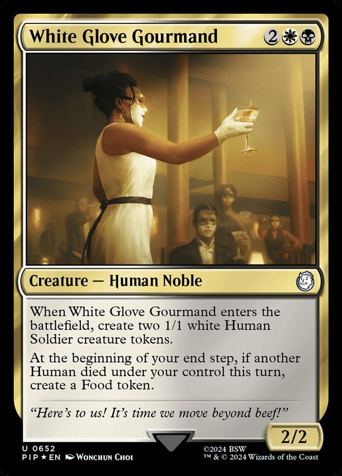 White Glove Gourmand card image