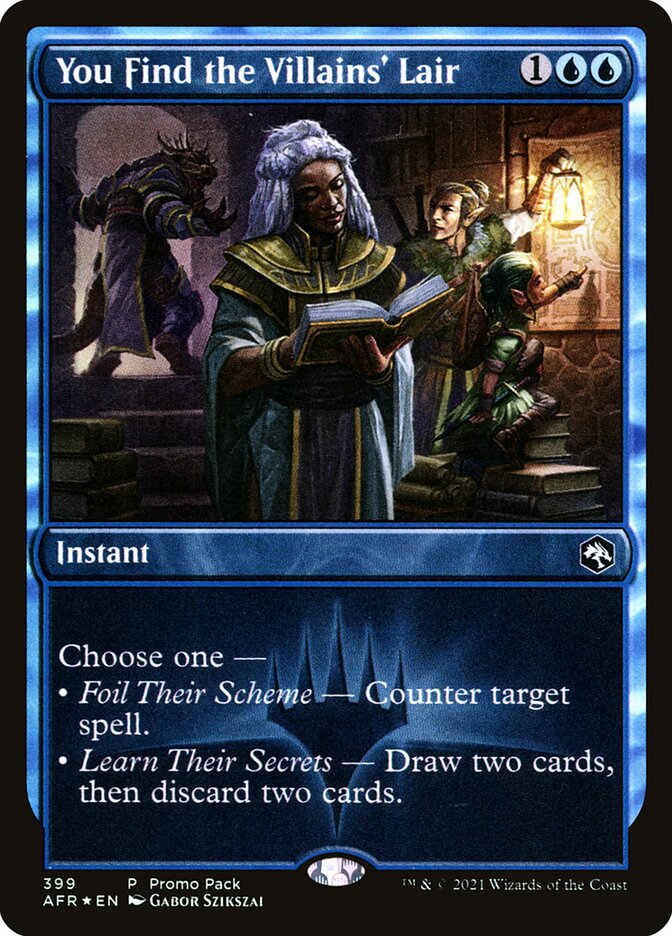You Find the Villains' Lair card image