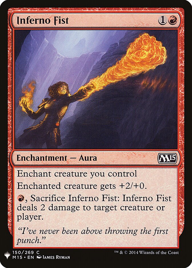 Inferno Fist card image