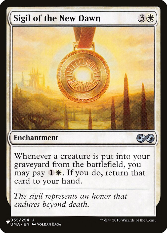Sigil of the New Dawn card image
