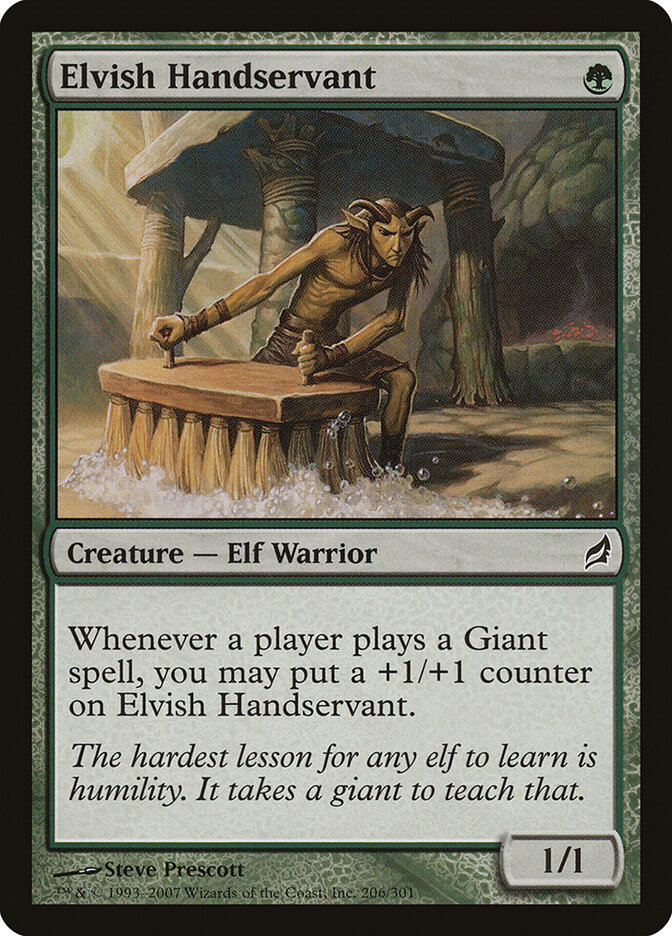Elvish Handservant card image
