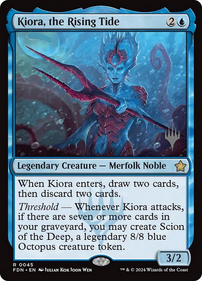 Kiora, the Rising Tide card image