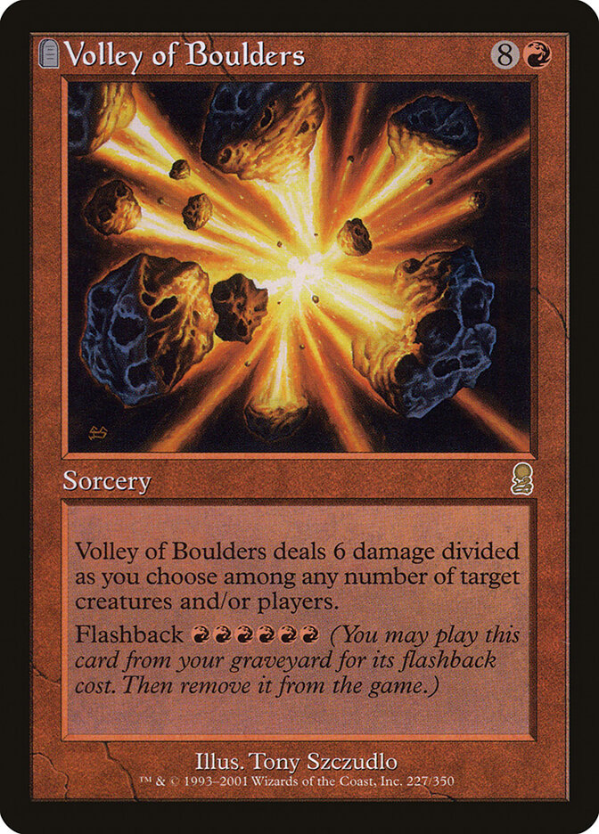 Volley of Boulders card image