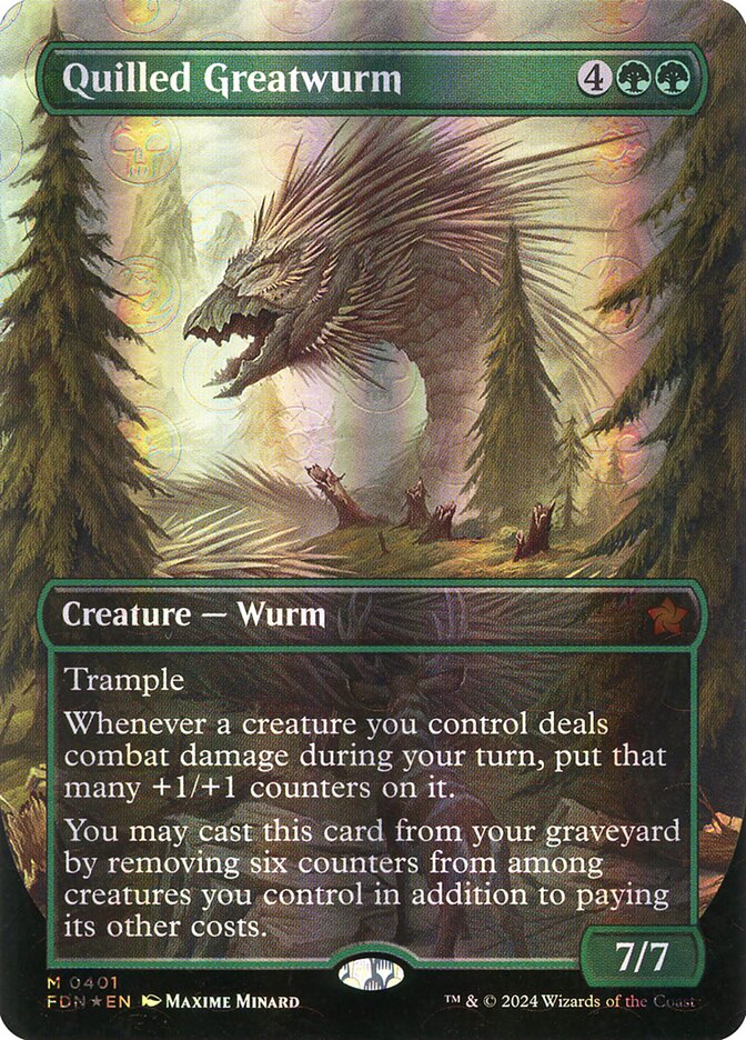 Quilled Greatwurm card image