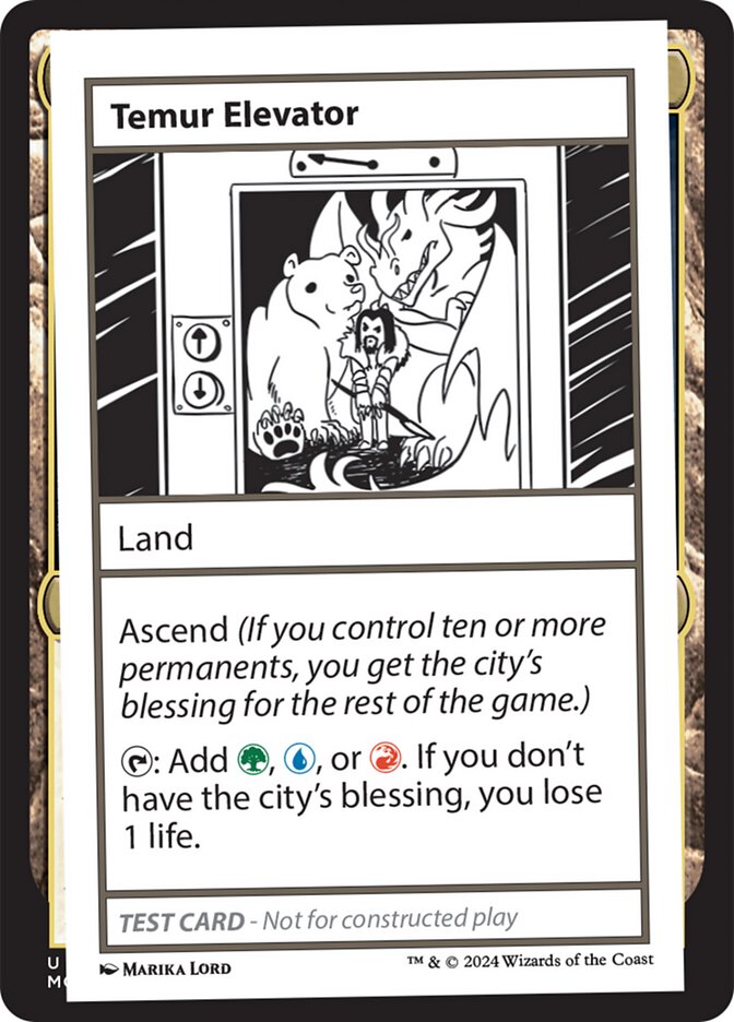 Temur Elevator card image