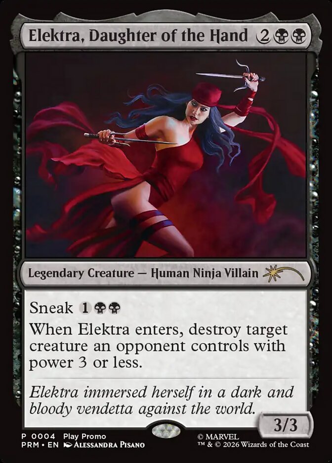 Elektra, Daughter of the Hand card image