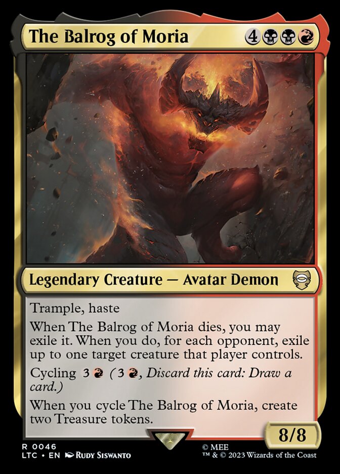 The Balrog of Moria card image