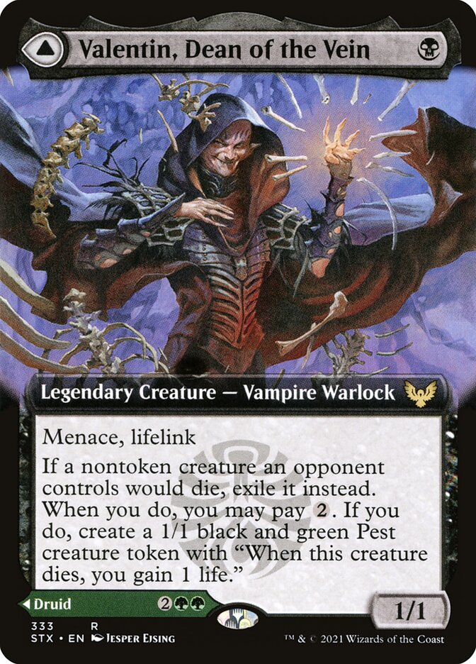 Valentin, Dean of the Vein // Lisette, Dean of the Root card image