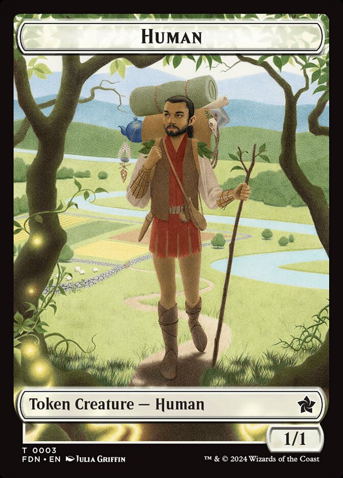 Human card image