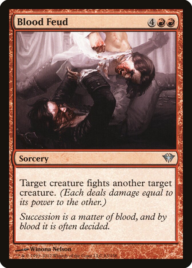 Blood Feud card image