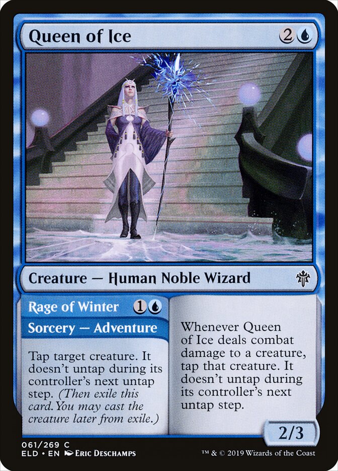 Queen of Ice // Rage of Winter card image