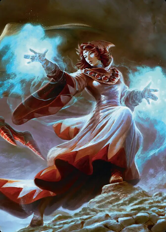 The Destined White Mage // The Destined White Mage card image