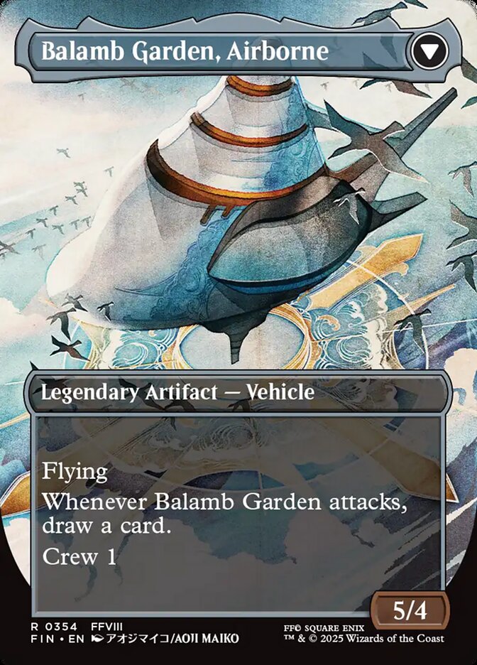 Balamb Garden, SeeD Academy // Balamb Garden, Airborne card image