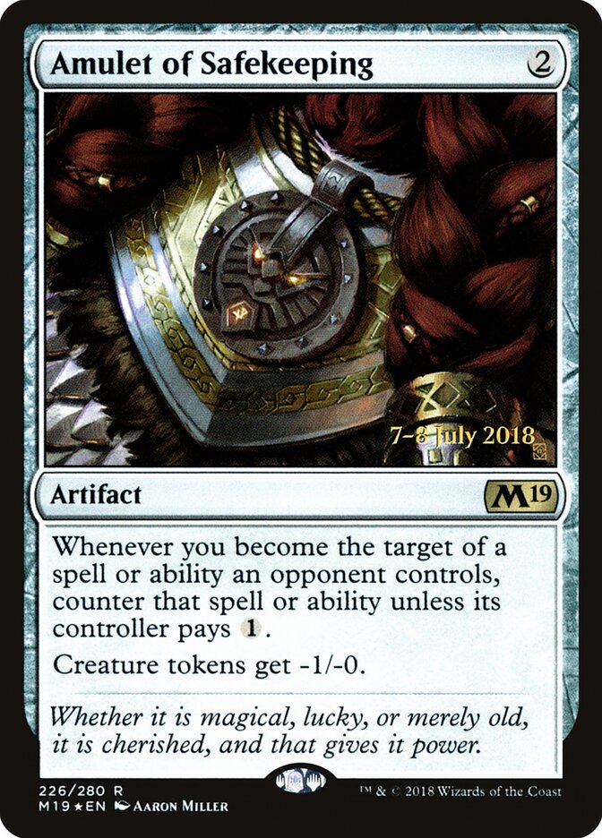Amulet of Safekeeping card image