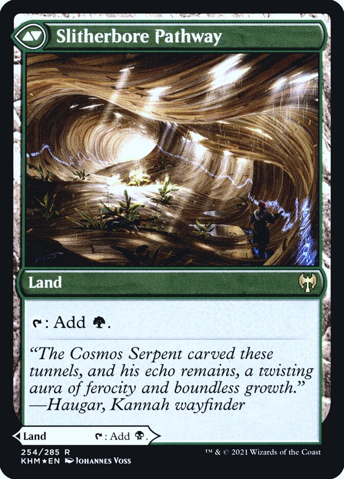 Darkbore Pathway // Slitherbore Pathway card image