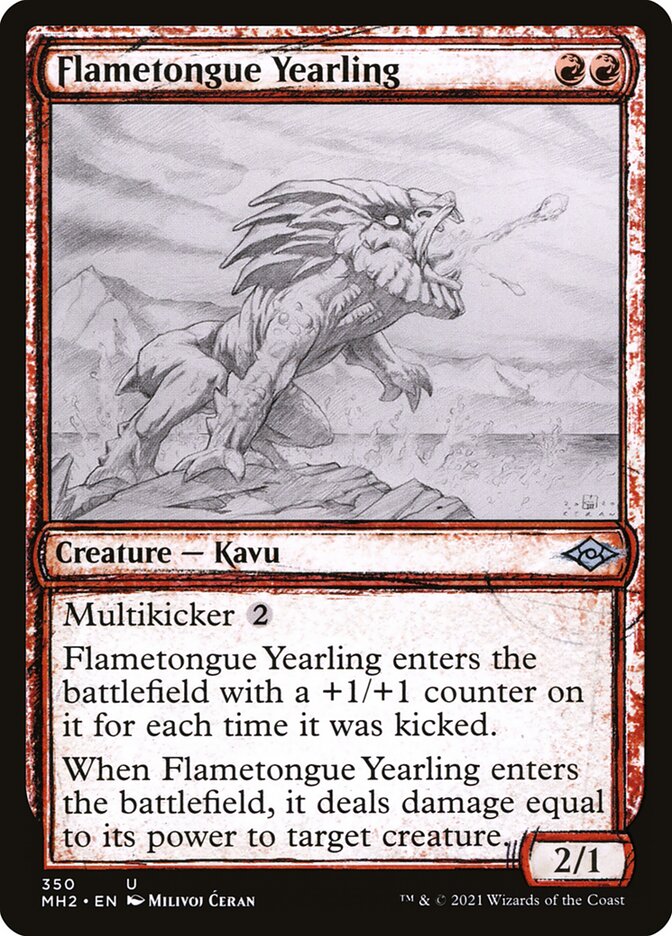 Flametongue Yearling card image