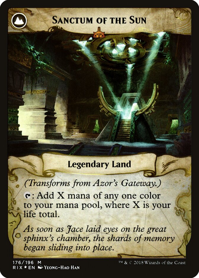 Azor's Gateway // Sanctum of the Sun card image