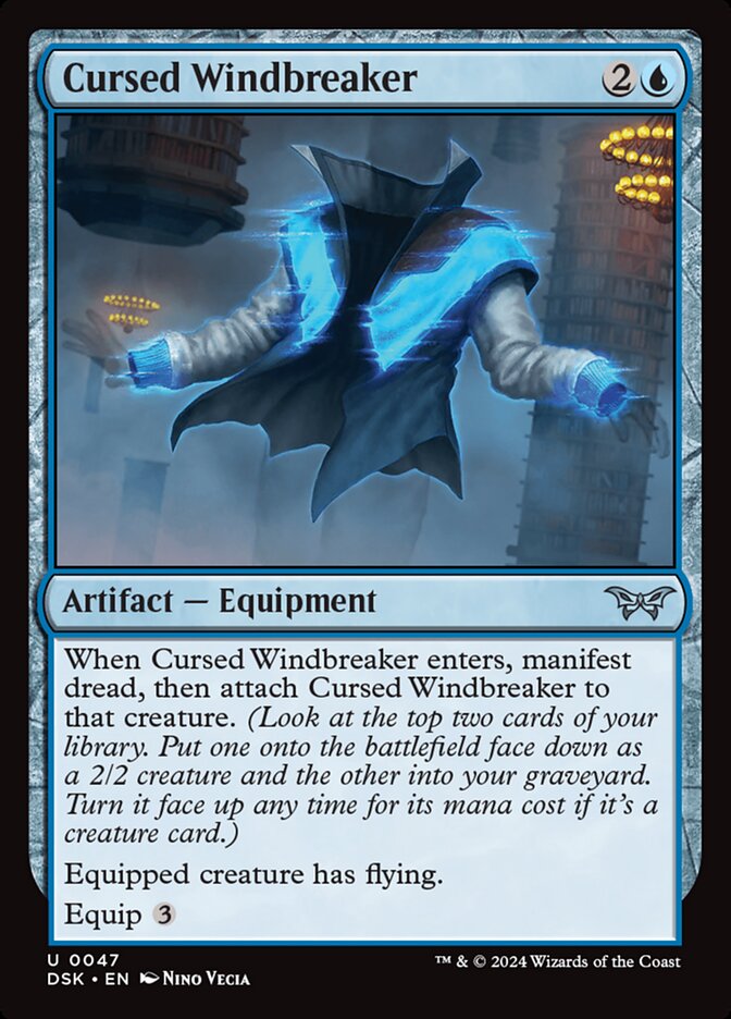 Cursed Windbreaker card image