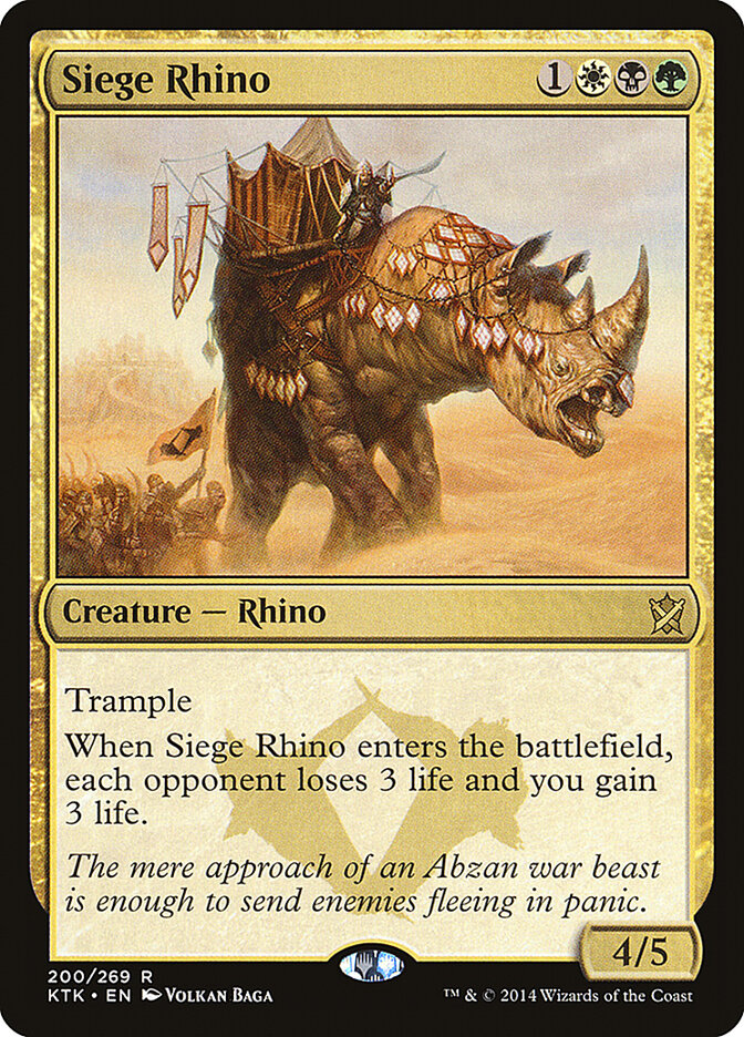 Siege Rhino card image
