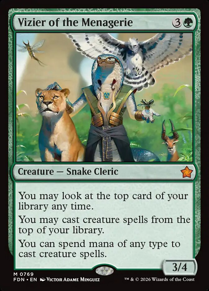 Vizier of the Menagerie card image