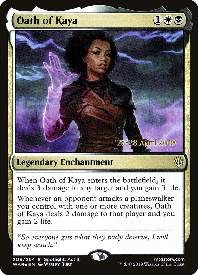 Oath of Kaya card image