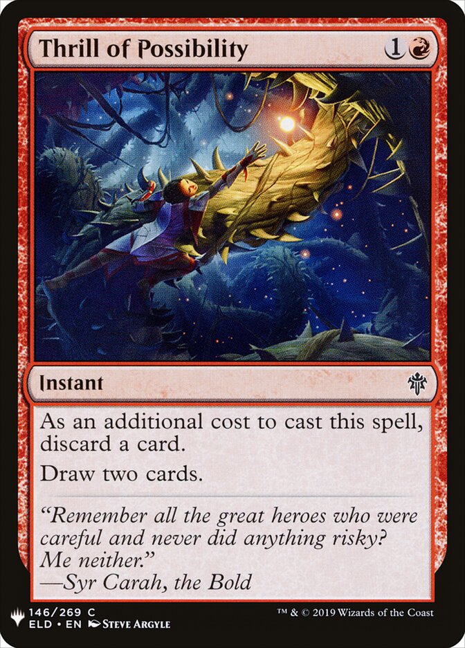 Thrill of Possibility card image