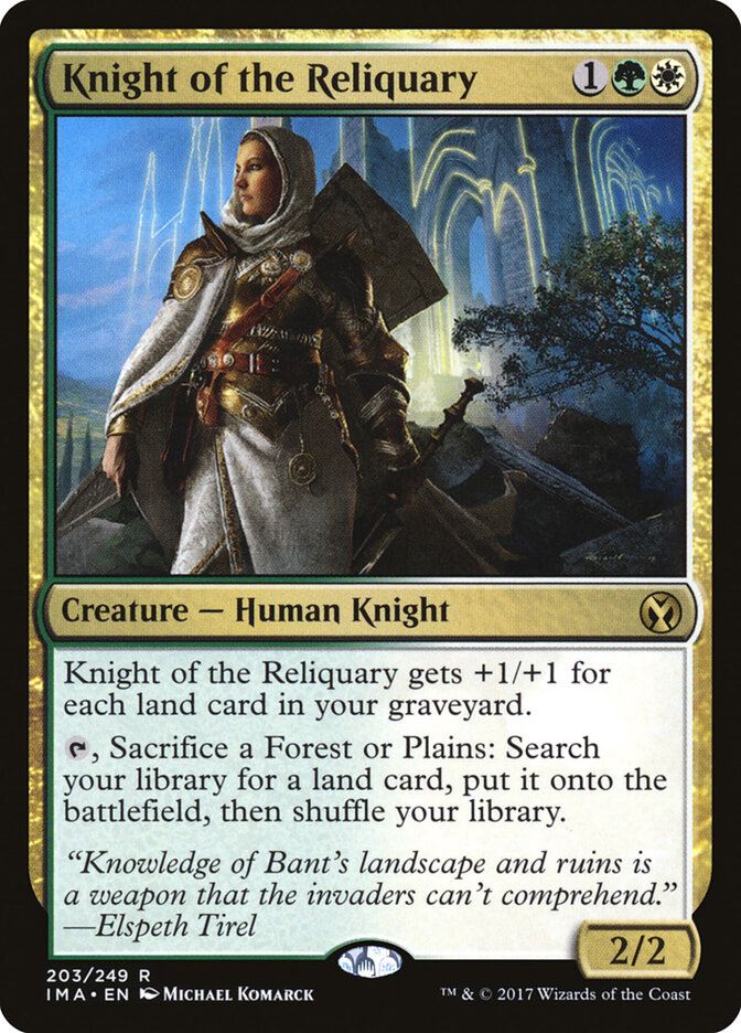 Knight of the Reliquary card image