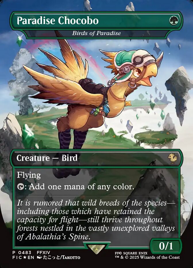 Birds of Paradise card image