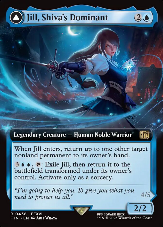 Jill, Shiva's Dominant // Shiva, Warden of Ice card image