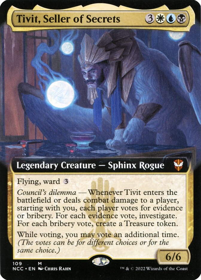 Tivit, Seller of Secrets card image