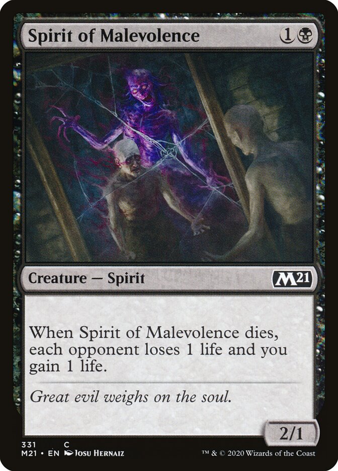 Spirit of Malevolence card image