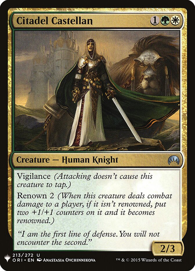 Citadel Castellan card image