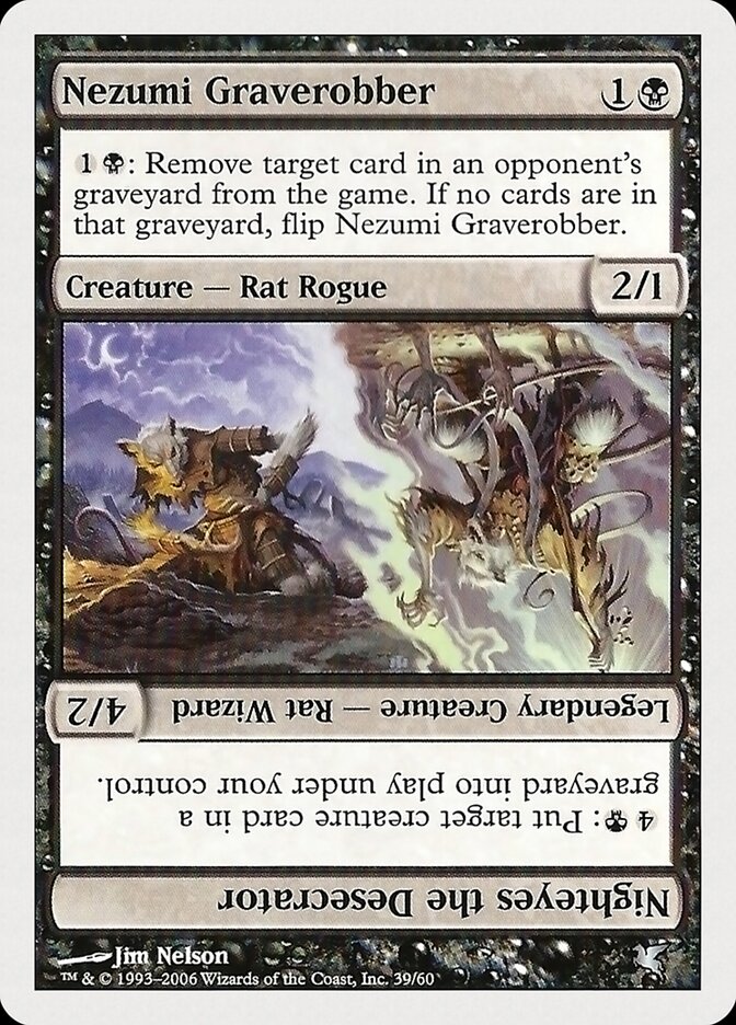 Nezumi Graverobber // Nighteyes the Desecrator card image