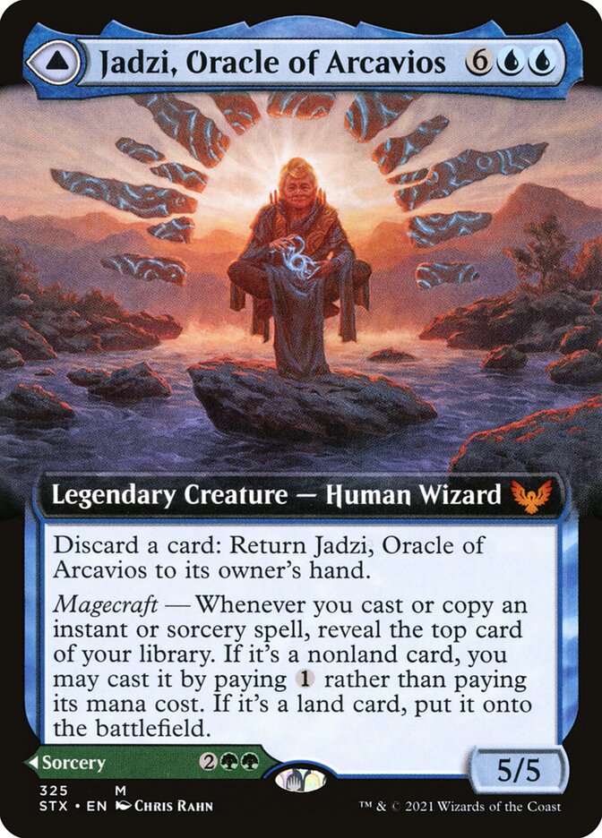 Jadzi, Oracle of Arcavios // Journey to the Oracle card image