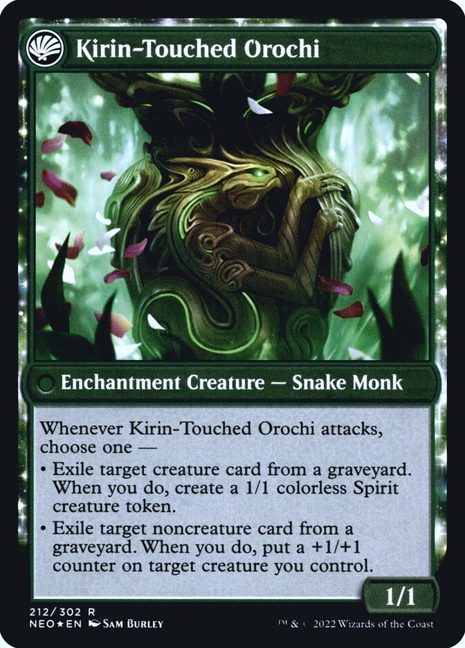 Teachings of the Kirin // Kirin-Touched Orochi card image