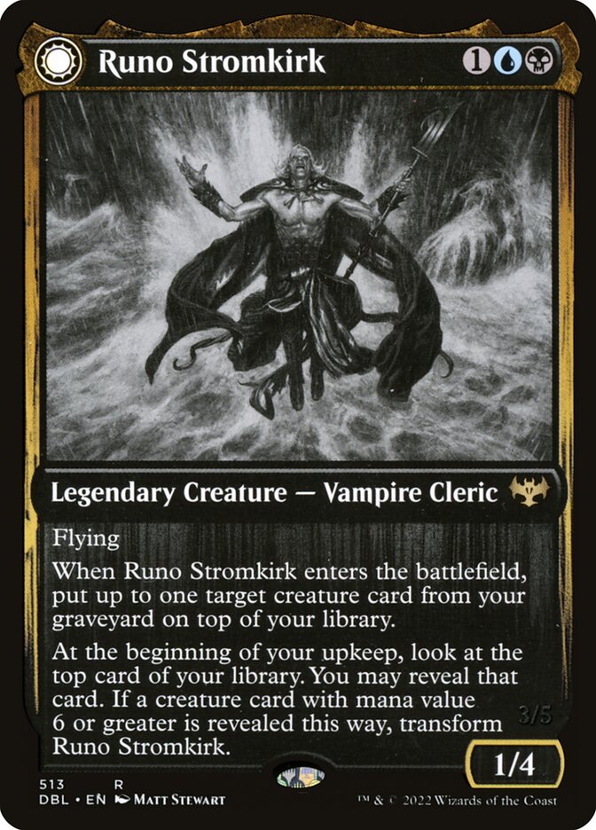 Runo Stromkirk // Krothuss, Lord of the Deep card image