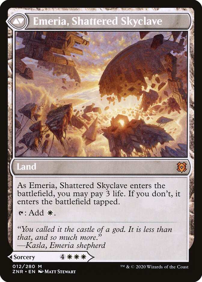 Emeria's Call // Emeria, Shattered Skyclave card image